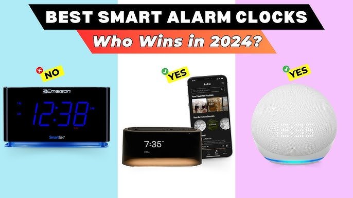 best smart alarm clock speaker