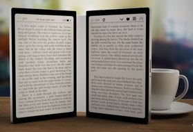 dual screen e-ink reader