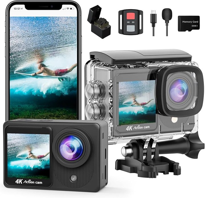 Action Camera Essentials_ 12MP 1080p Waterproof Sports Cam with Clear 2-Inch LCD Screen Manual Guide