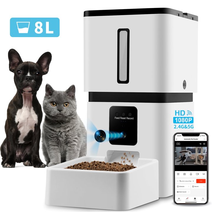 Automatic Cat Feeder with Timer at Walmart