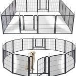 Extra_large_exercise_pen_heavy_duty_40-inch_with_door_big_dog_black