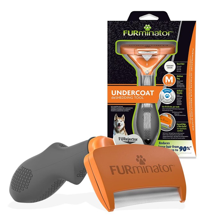 Furminator Deshedding Tool for Dogs - Short_ Medium or Long Hair