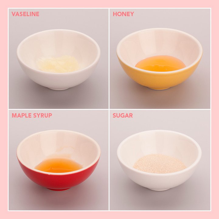 Make Your Own DIY Lip Scrub with White Sugar