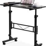 Portable_adjustable_laptop_computer_desk_stand_table_black