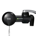 Pur_pfm100b_black_horizontal_water_filtration_faucet_mount_with_1_basic_filter