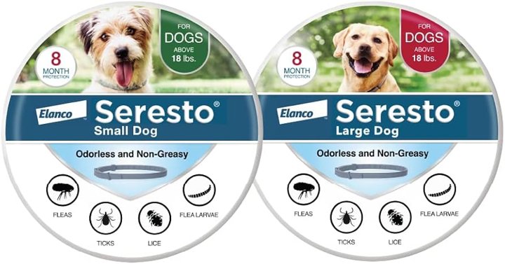 Seresto Flea Collar for Dogs Sizes