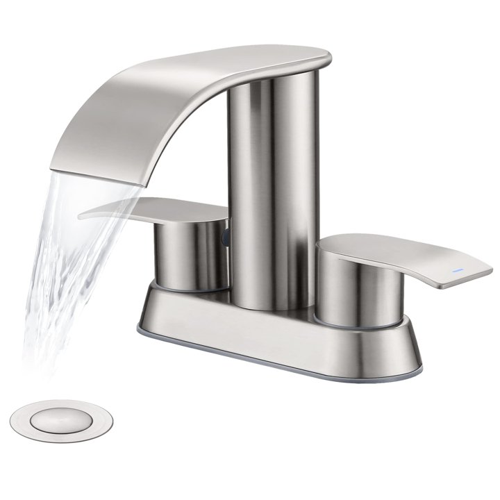 Single Handle Lavatory Widespread Waterfall Bathroom Sink Faucet_ Your Ultimate Choice