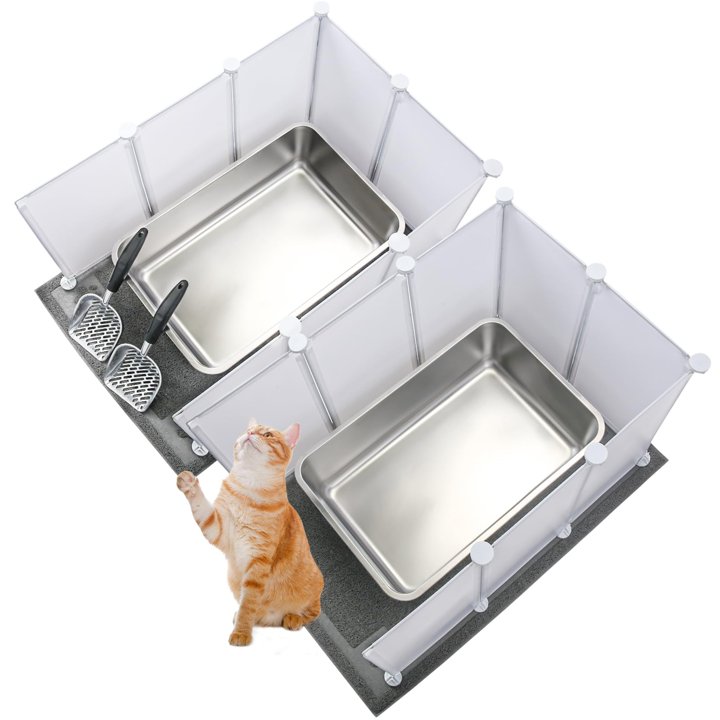 Stainless Steel Metal Cat Litter Scoop