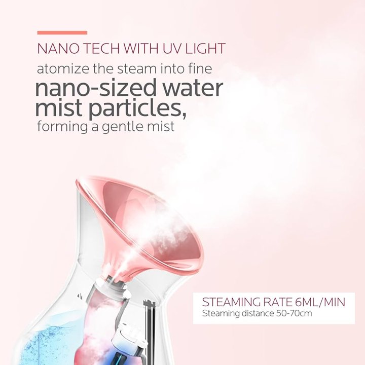 Unlock Flawless Skin with 3 in 1 Nano Ionic Facial Steamer_ A Game-Changer for Your Daily Routine