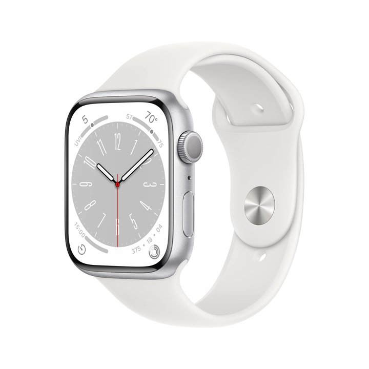 apple watch series 1 38mm smartwatch _silver aluminum case _ white sport band_