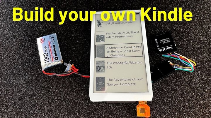 diy e-ink reader