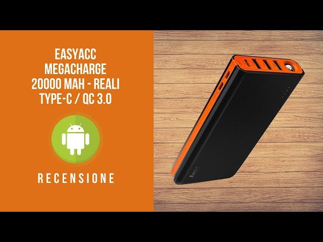 easyacc 20000mah power bank with qc 3_0 technology