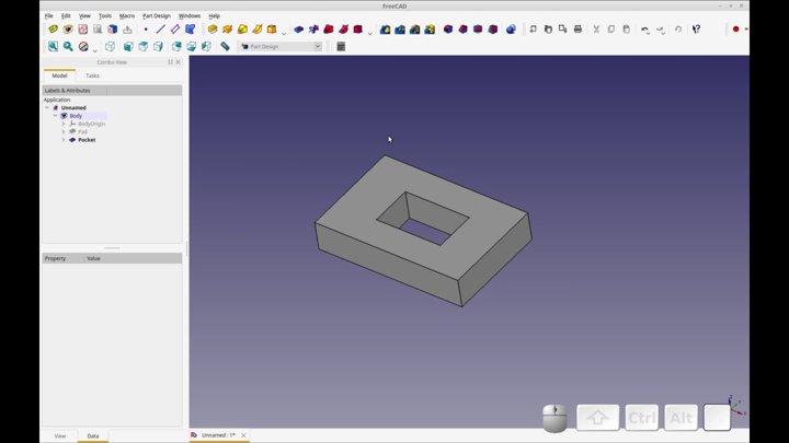 how to extrude in freecad