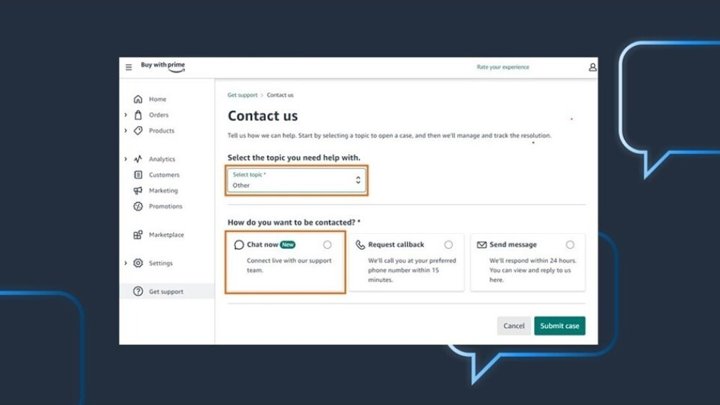 how to talk to a live person at amazon
