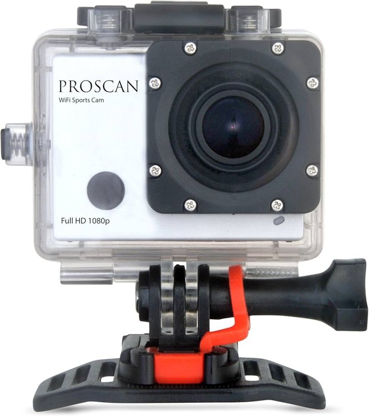 proscan waterproof action camera 720p