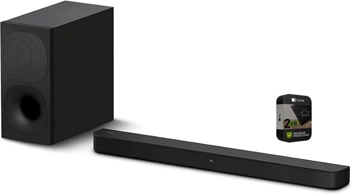 sony - 2_1-channel soundbar system with 5_12_ wireless subwoofer and digital amplifier - black