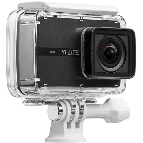 yi lite action camera with remote waterproof