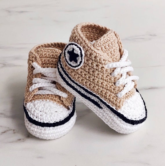 Boy Crochet Baby Shoes For Sale