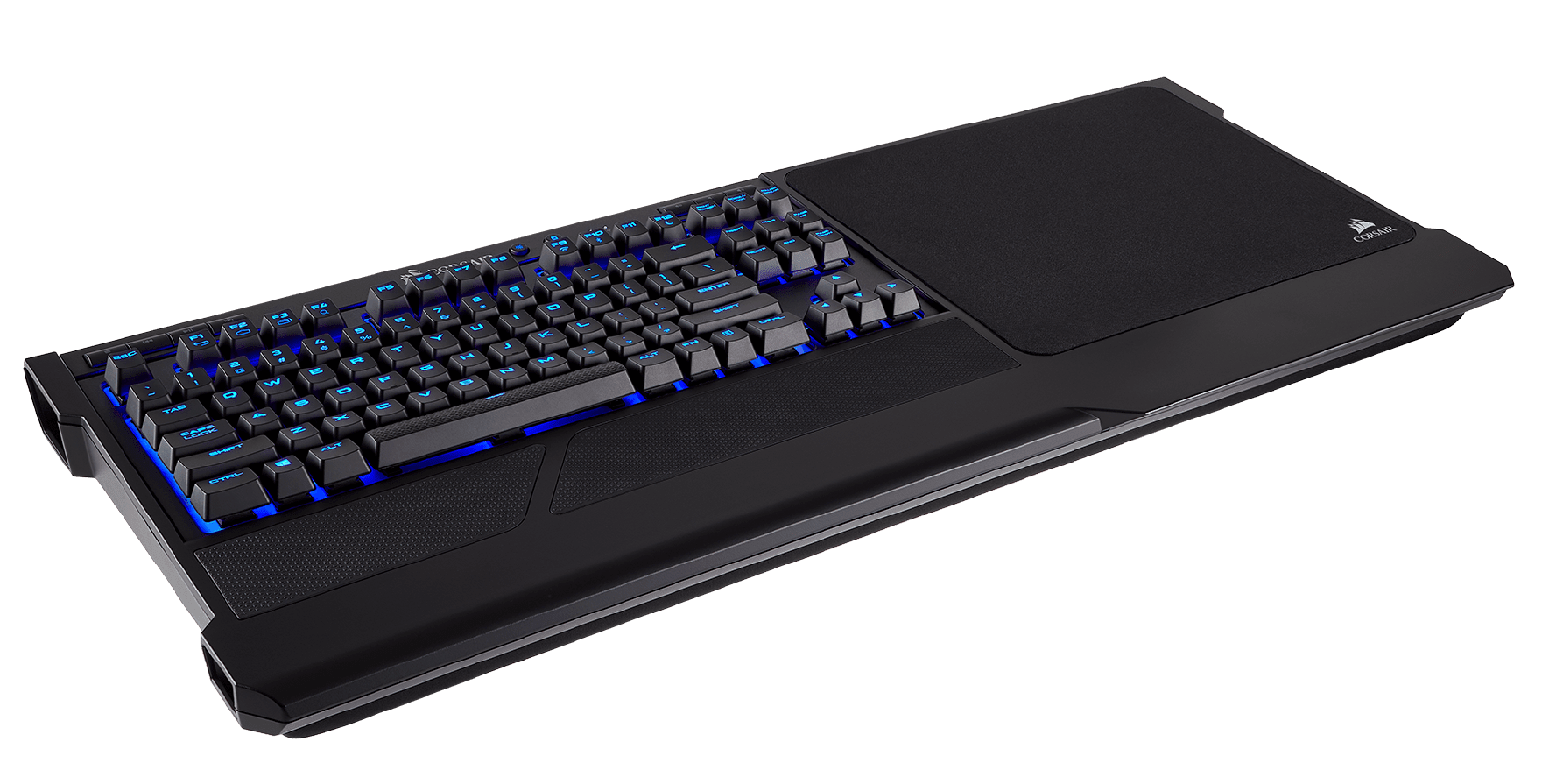 Corsair K63 Wireless Mechanical Keyboard _ Gaming Lapboard Combo