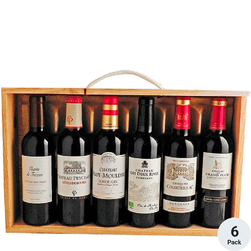 Experience Bordeaux Rouge_ A 4-Piece Wine Gift Set