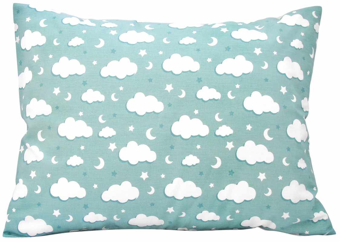 Clouds Travel Pillow Cover