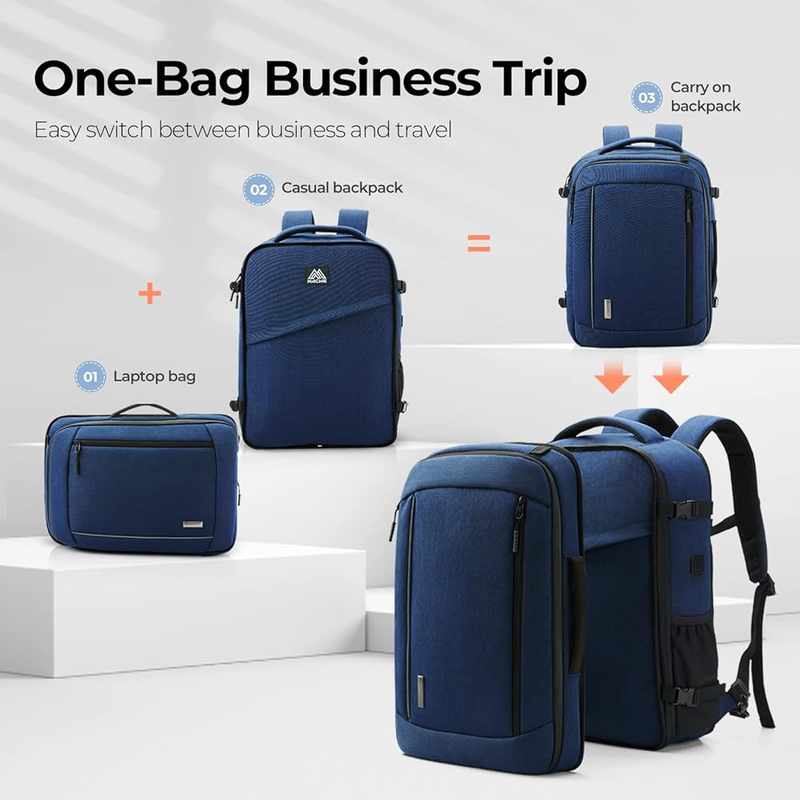 Backpack with Removable Laptop Bag