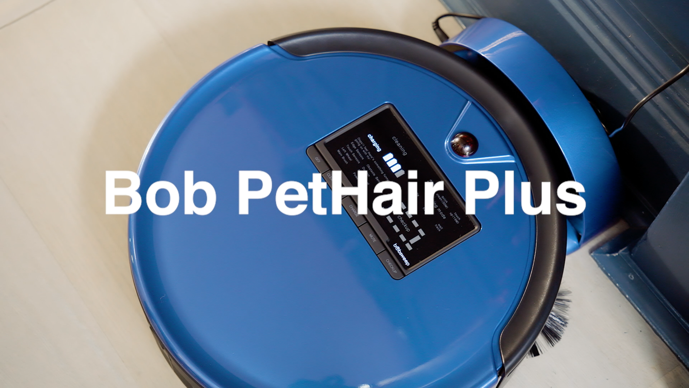 BobSweep PetHair Plus Robotic Vacuum Cleaner _ Mop