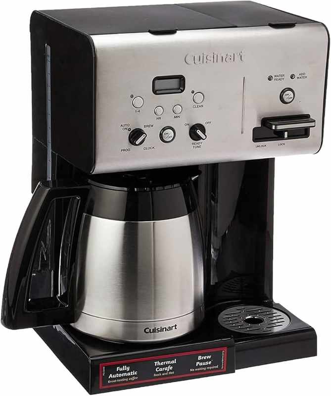 Cuisinart 10-Cup Programmable Coffee Maker with Hot Water System