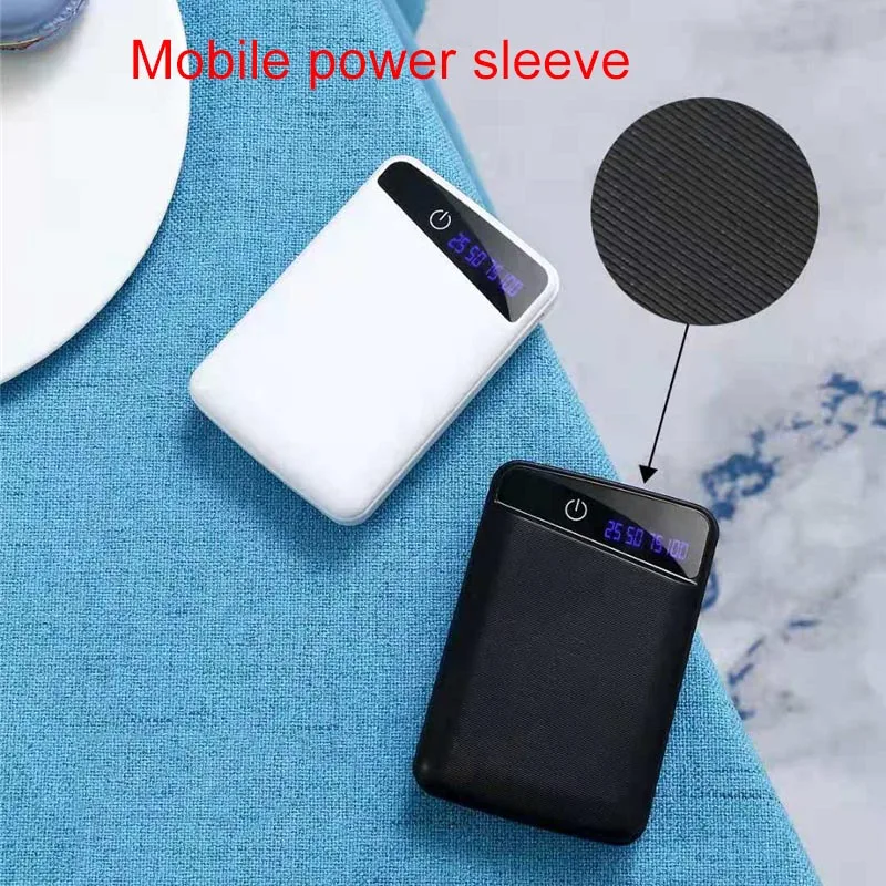 DIY USB Mobile Power Bank Charger Case Pack - 8PCS