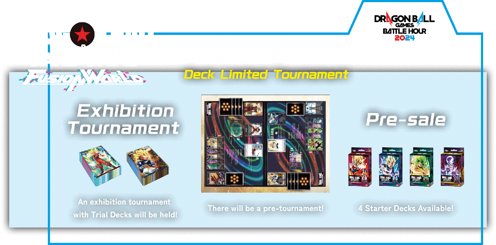 Dramatic Fusions Await_ Dragon Ball Super Card Game Starter Decks