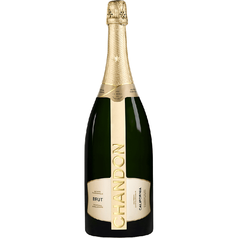 chandon Brut Classic Sparkling Wine from California with Varying Vintage - 1_5L Bottle