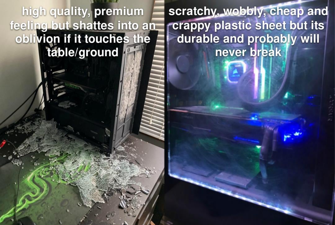 Acrylic vs Tempered Glass_ Which PC Case is Right for You_