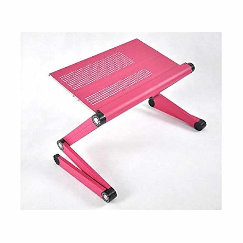 Adjustable Vented Laptop Table for Portable Bed Tray Stand