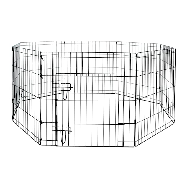 Animaze Adjustable Exercise Black Pen For Dogs