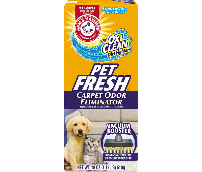 Arm _ Hammer Pet Fresh Carpet Odor Eliminator Plus Oxi Clean Dirt Fighters