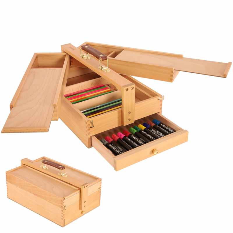 Art Supplies in a Box