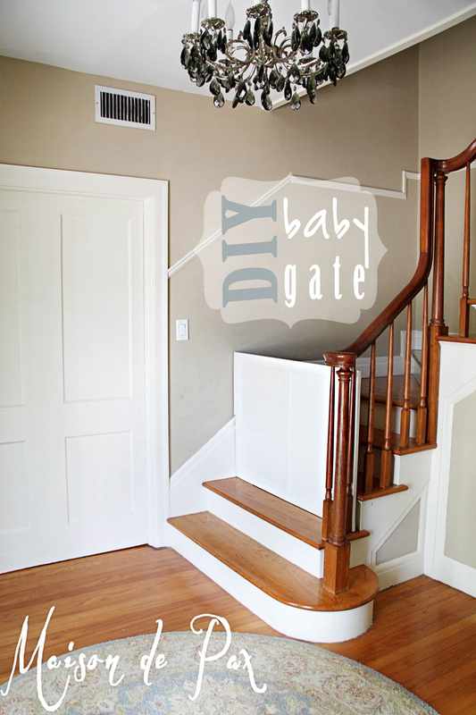 Baby Gate for Stairs with Only One Wall