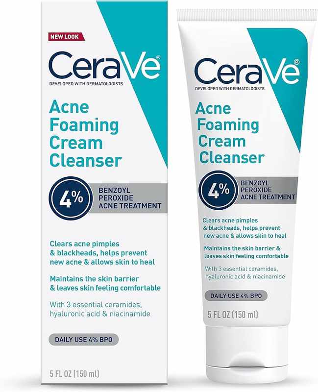 CeraVe Acne Foaming Cream Face Cleanser_ The Ultimate Solution for Oily Skin