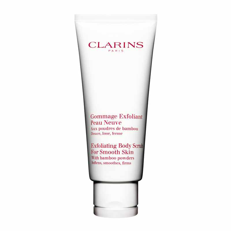Clarins Exfoliating Body Scrub for Smooth Skin with Bamboo Powders