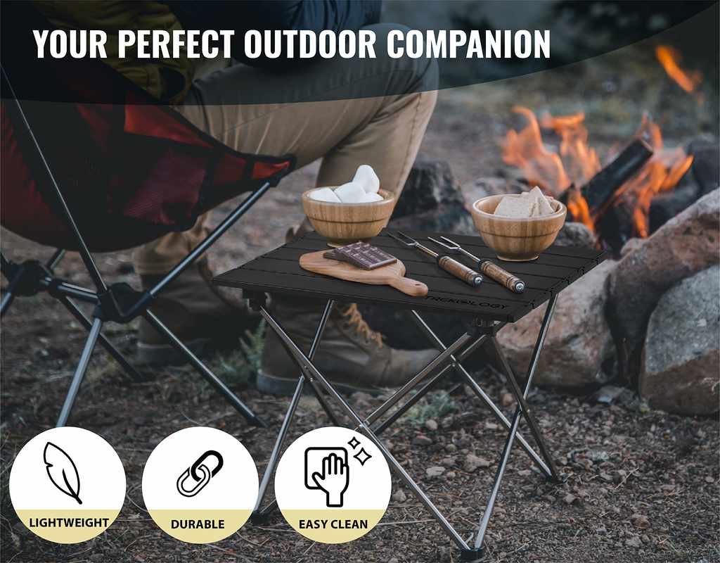 Compact Folding Beach Table_ The Ultimate Outdoor Companion