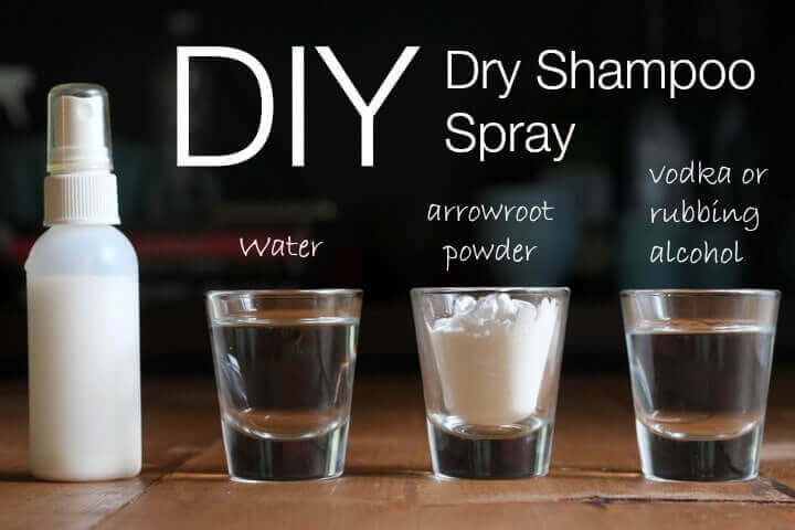 DIY Dry Shampoo for Oily Hair
