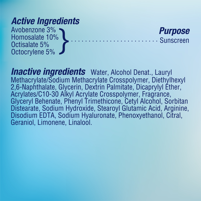 Discover Biore UV Aqua Rich Watery Essence Ingredients