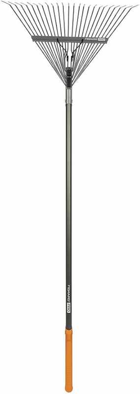 __Easy Gardening with 24_ True Temper Poly Leaf Rake - A Game-Changer for Your Yard___