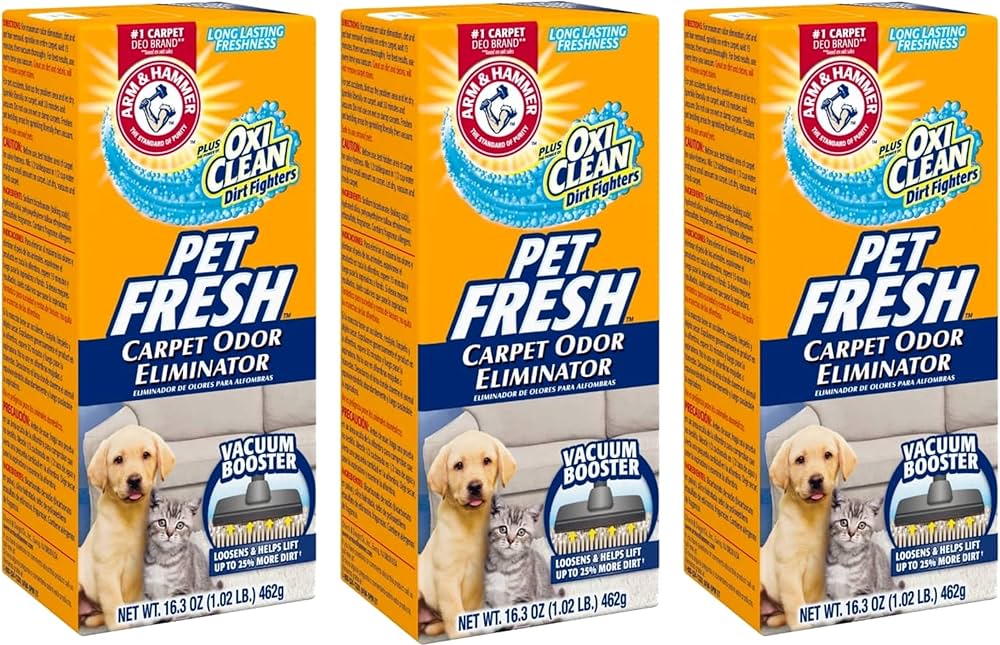 Eliminate Pet Odor with Carpet Fresh