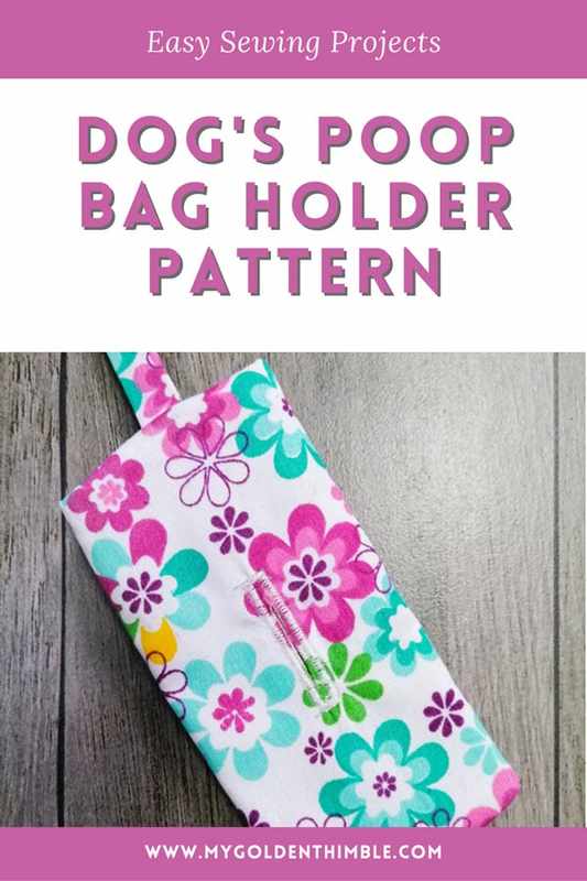 Sewing Pattern_ Dog Poop Bag Holder