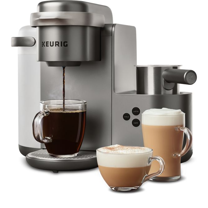 Single Serve Coffee_ Latte _ Cappuccino Maker - K-Café
