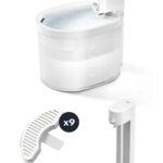Smart_pet_water_fountain_with_honeyguardian_technology_automatic_and_easy