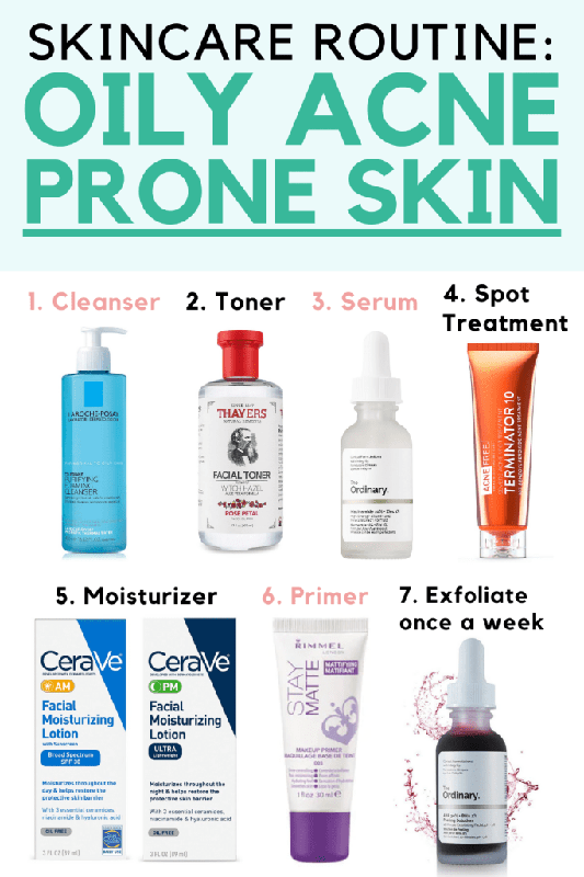 The Best Skin Care Products for Oily Acne-Prone Skin