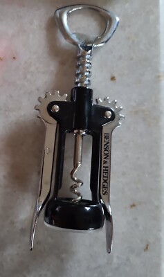 The Ultimate Corkscrew Wine Bottle Opener by Benson and Hedge