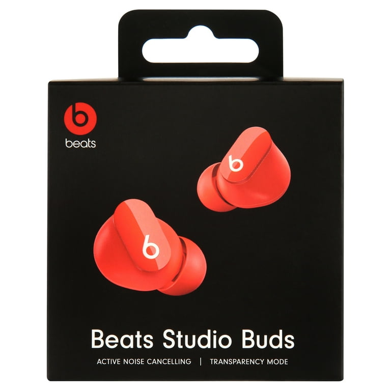 True Wireless Noise Cancelling Earphones - Beats Red Beats Studio Buds